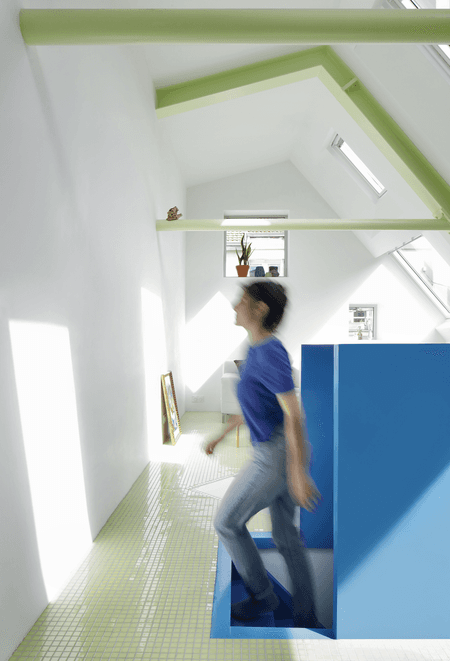 Elevation of a Family House in Bagnolet